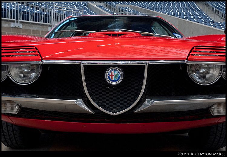 1972 Alfa Romeo Montreal... one of the oddest front ends I've seen.  I do like it, though.