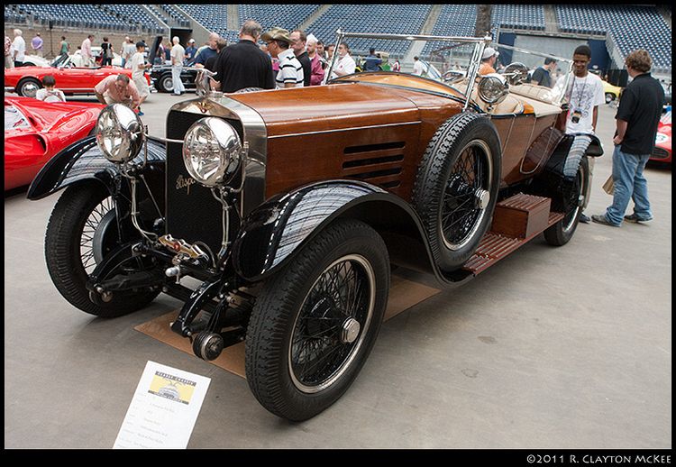 And speaking of elegant... 1927 Hispano Suiza H6B with Labourdette "skiff" coachwork.  Wood with brass rivets, dual cowl/cockpit and boattail design.  Stunningly beautiful.  As I said, I have no quarrel with the Delage, but this would have been my other Best In Show pick.